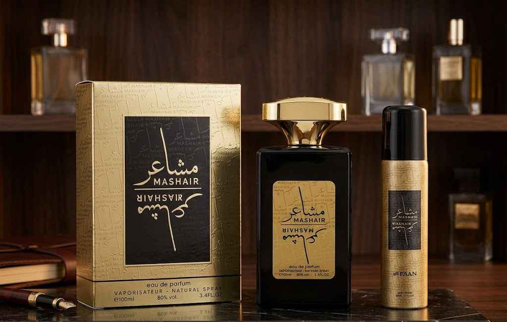 Mashair Gold Luxury Eau De Parfum Set