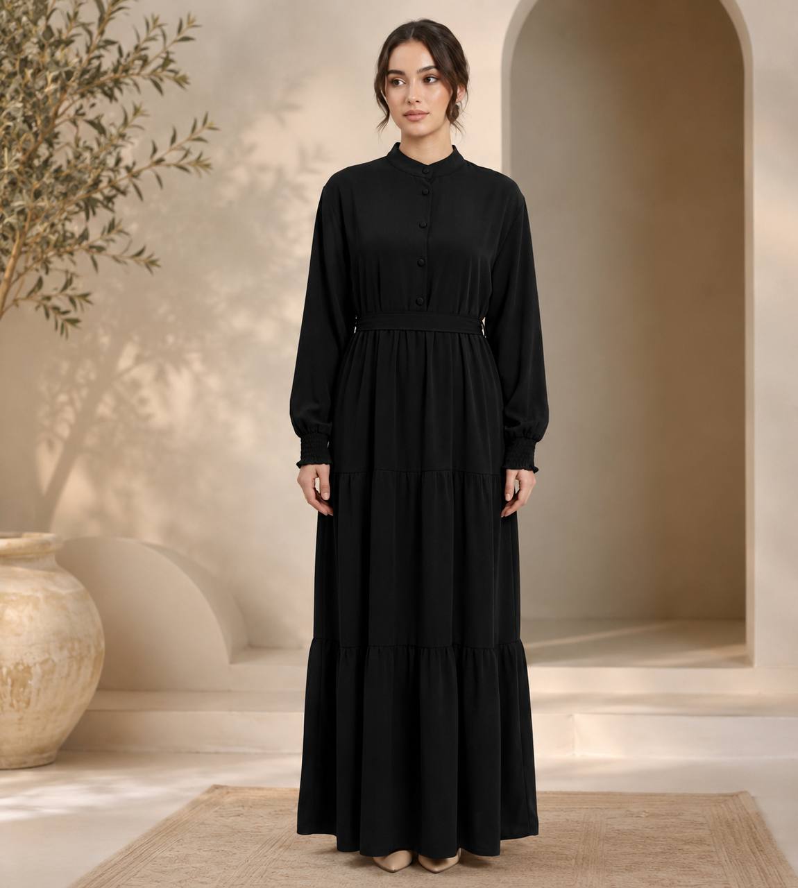 Lina Soft Crepe Dress