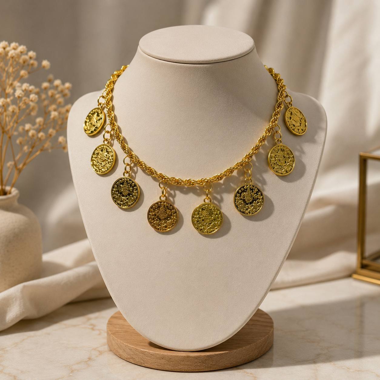 Heritage Girls Coin Choker