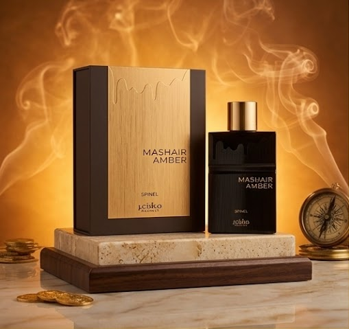 Masha'er 'Spinel' Amber – A Celestial Harmony of Precious Earth and Eternal Resonance