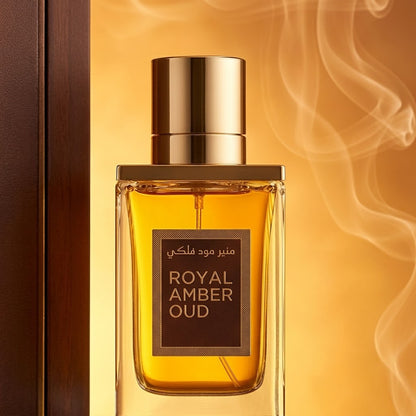 Masha'er 'Royal Amber Oud' – A Masterpiece of Regal Warmth and Timeless Luxury