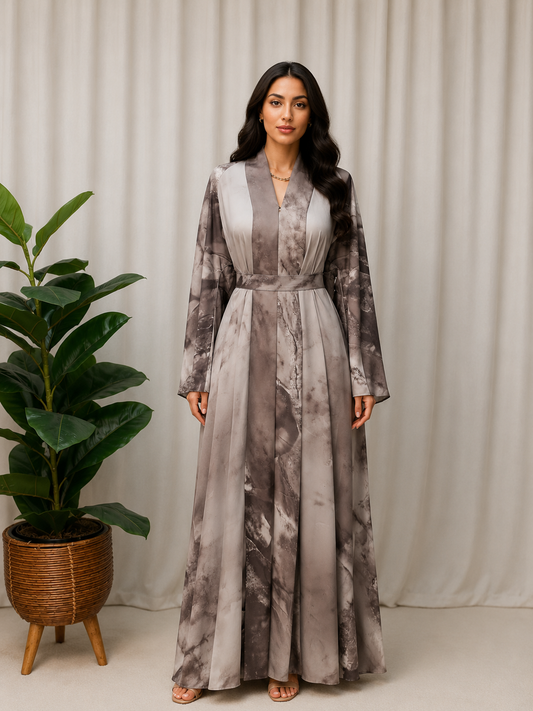 Marble Mist Abaya