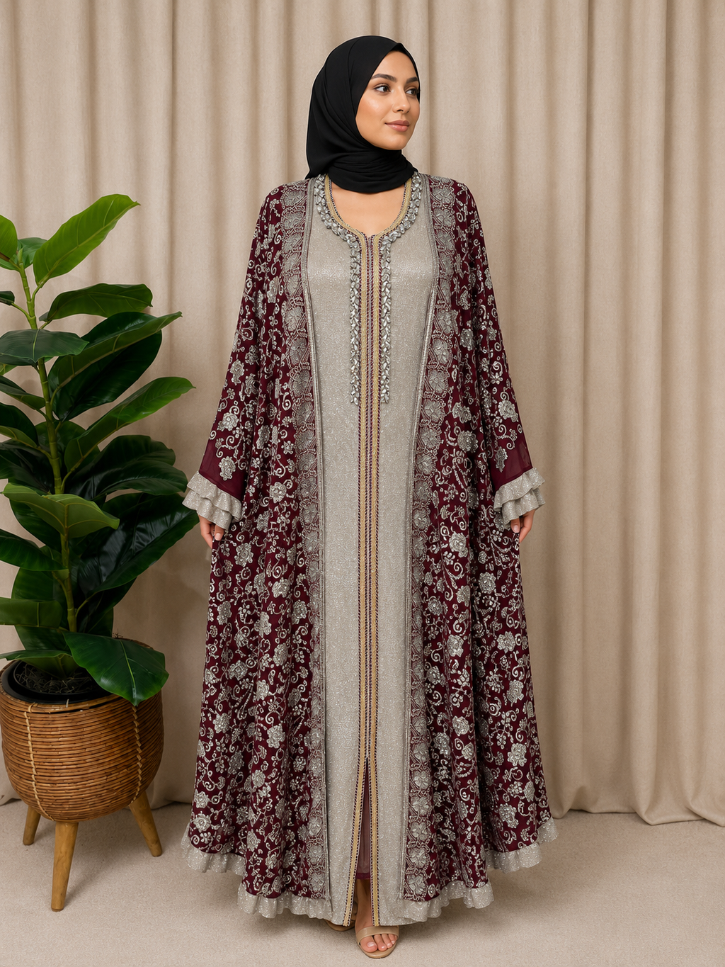 Crystal Mirage Kaftan