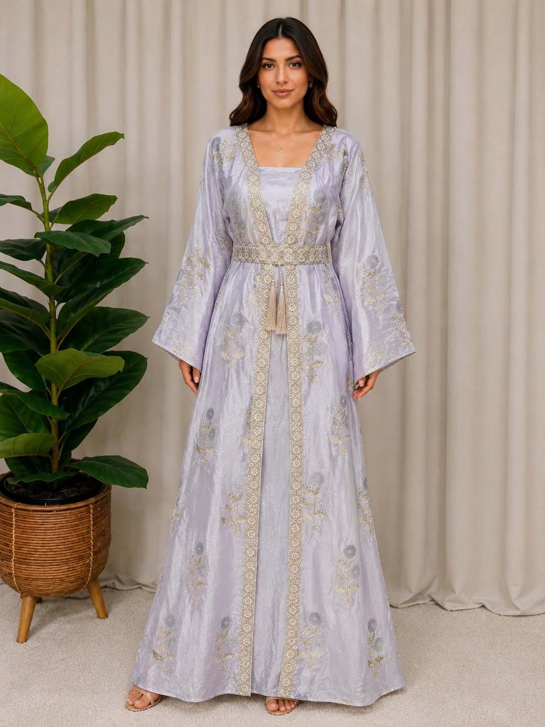 Moonlit Noor Caftan