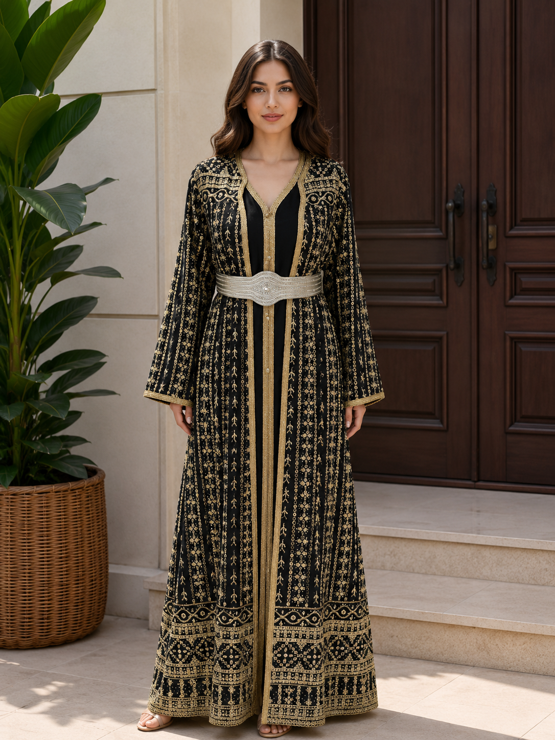 Golden Mirage Kaftan