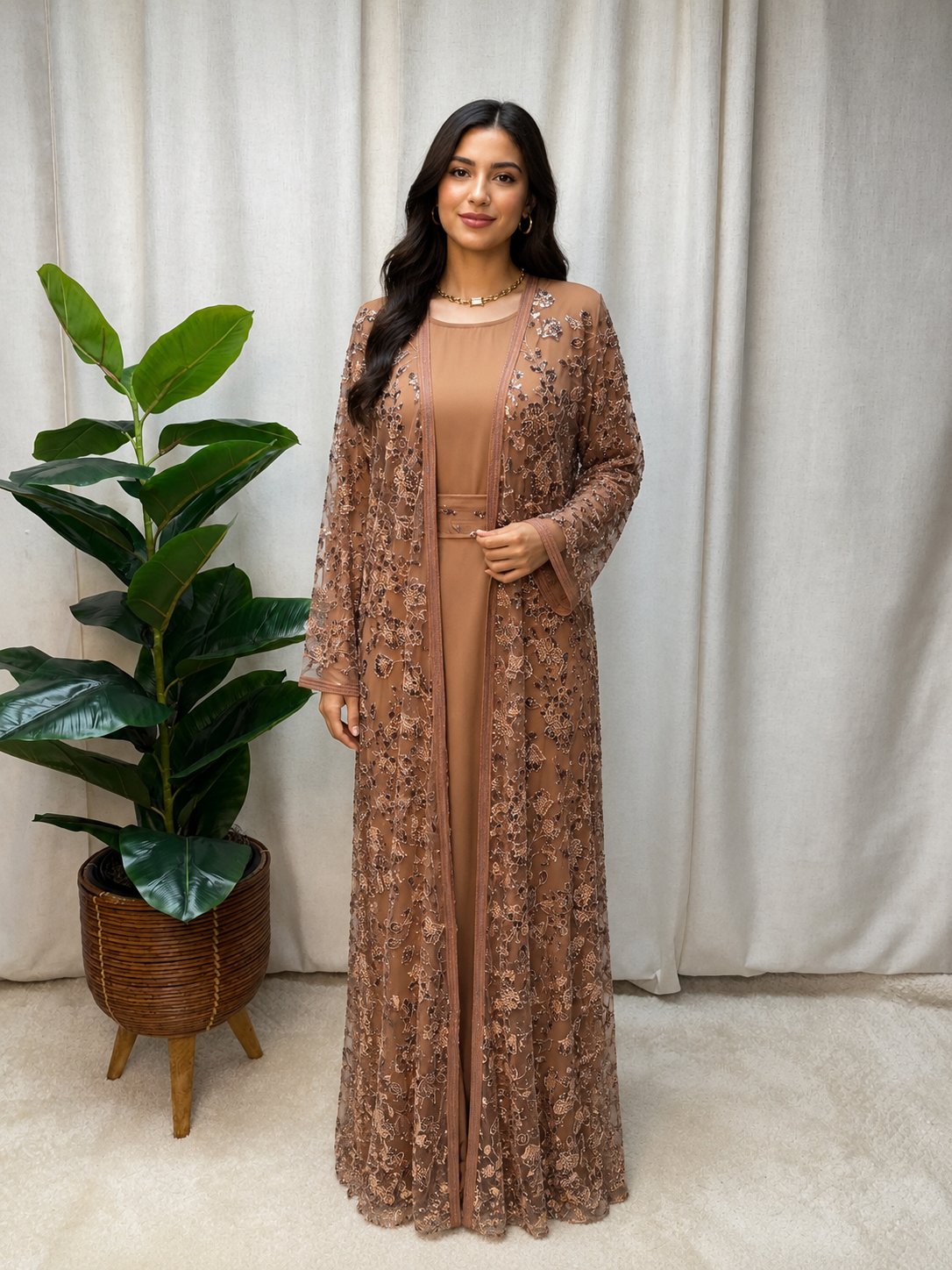 Veloura Royale Abaya Set