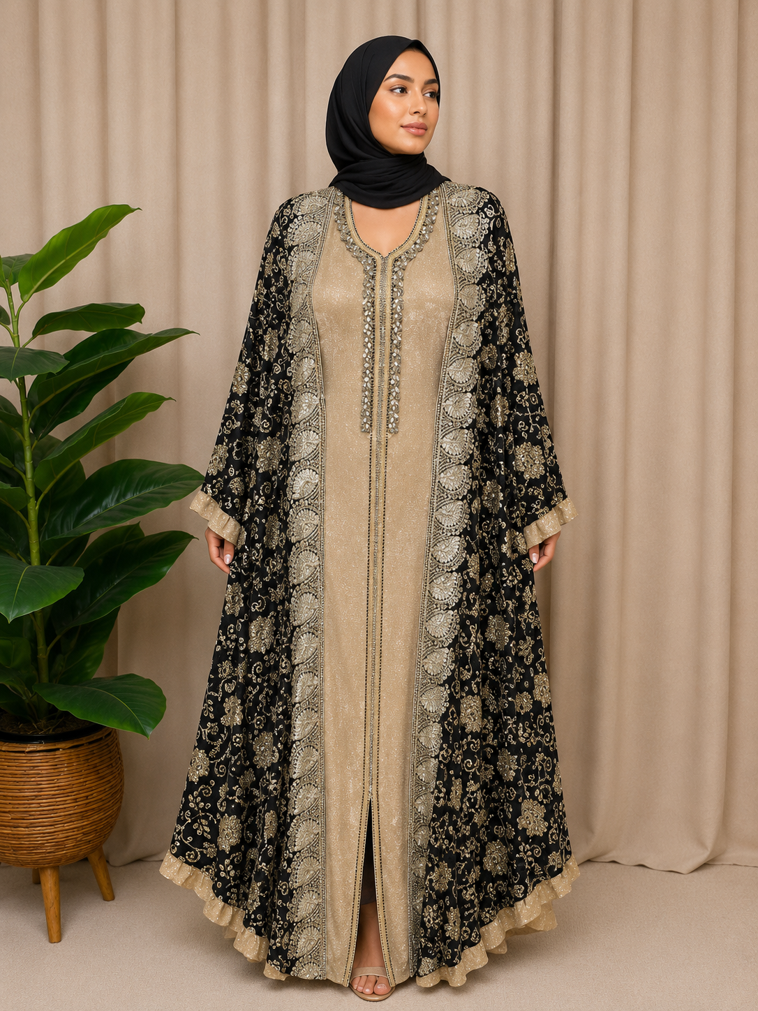 Crystal Mirage Kaftan