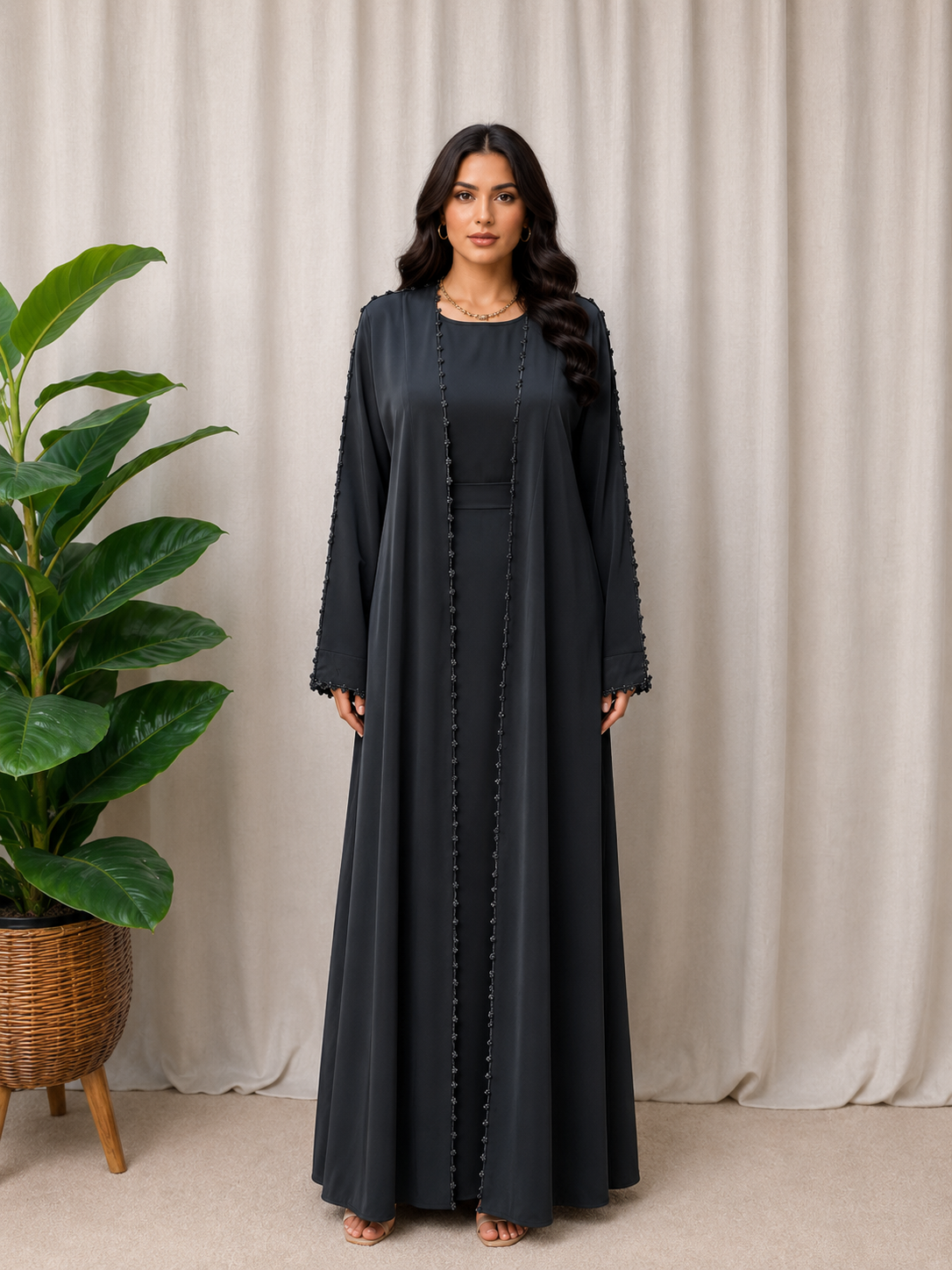 Lunara Thread Abaya