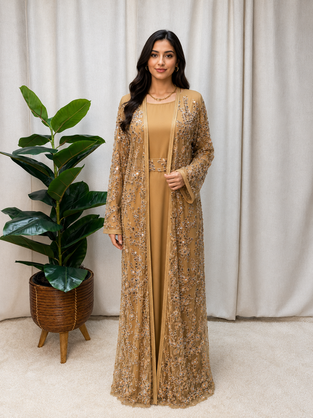 Veloura Royale Abaya Set