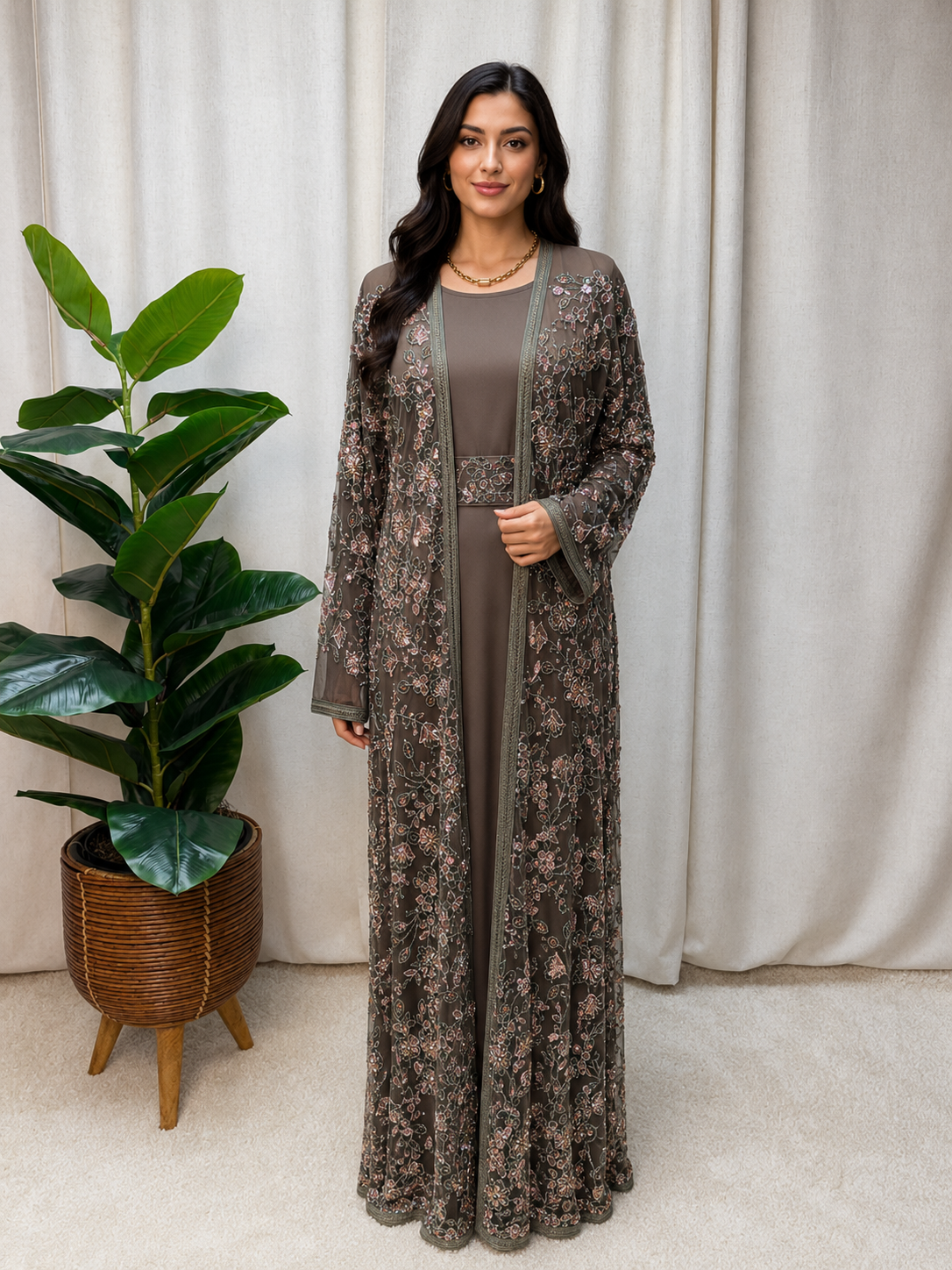Veloura Royale Abaya Set