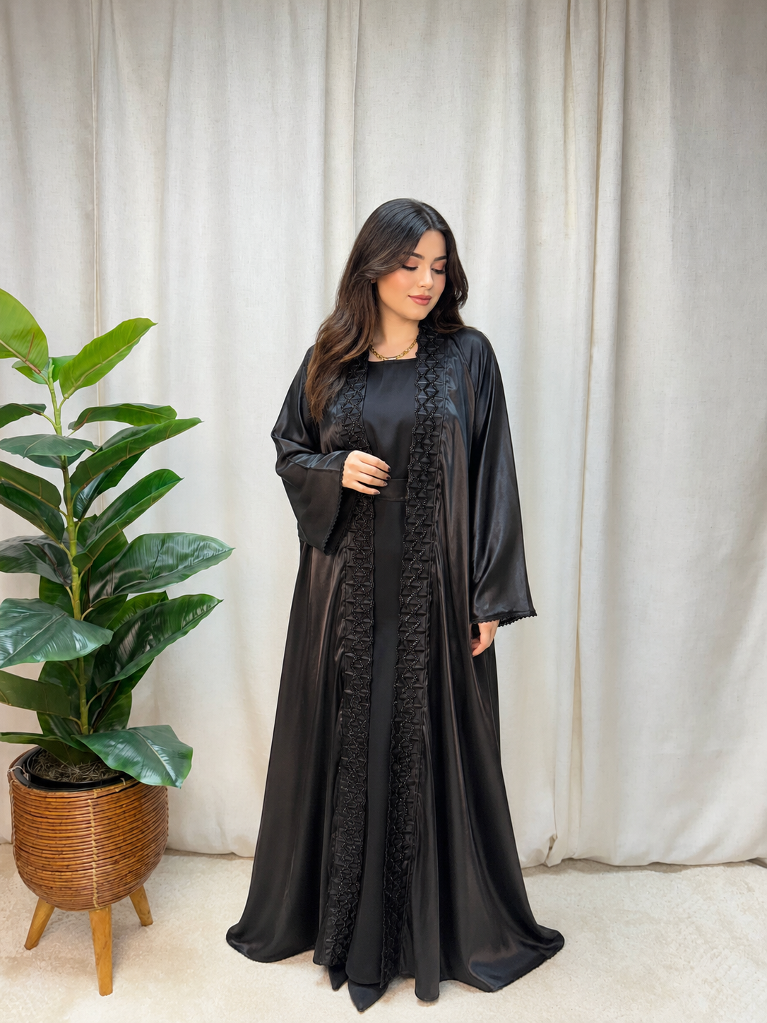 Veloura Organza Abaya