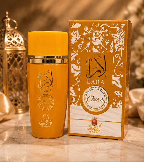 Lara Ours Eau de Parfum 100ml | Sweet Citrus Vanilla Luxury Fragrance
