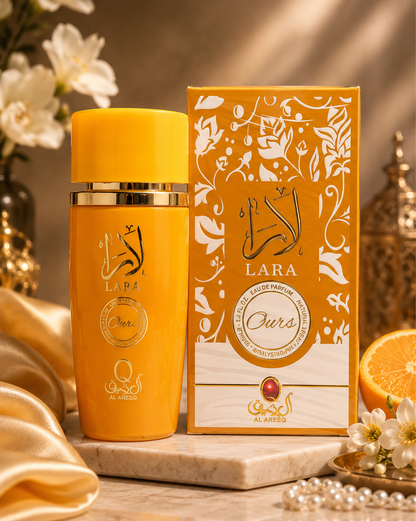 Lara Ours Eau de Parfum 100ml | Sweet Citrus Vanilla Luxury Fragrance