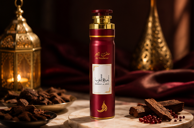 Ameerat Al Arab Luxury Air Freshener Spray | Long-Lasting Home & Car Fragrance