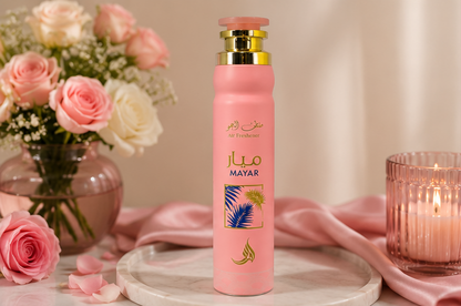 Mayar Luxury Air Freshener Spray | Long-Lasting Tropical Floral Home & Car Fragrance