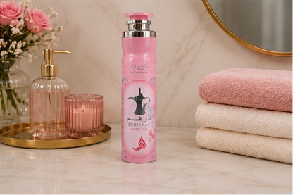 Dirham Wardi Luxury Air Freshener Spray | Long-Lasting Floral Home & Car Fragrance