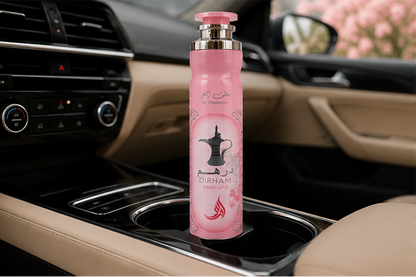 Dirham Wardi Luxury Air Freshener Spray | Long-Lasting Floral Home & Car Fragrance
