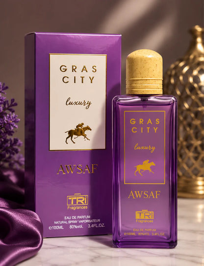 Gras City Luxury Eau de Parfum 100ml | Sweet Floral Fruity Fragrance