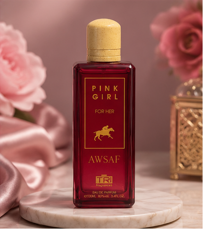 Pink Girl For Her Eau de Parfum 100ml | Sweet Floral Fruity Fragrance