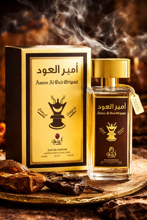 Ameer Al Oud Original Perfume Spray – 100ml | Rich Smoky Oud Fragrance