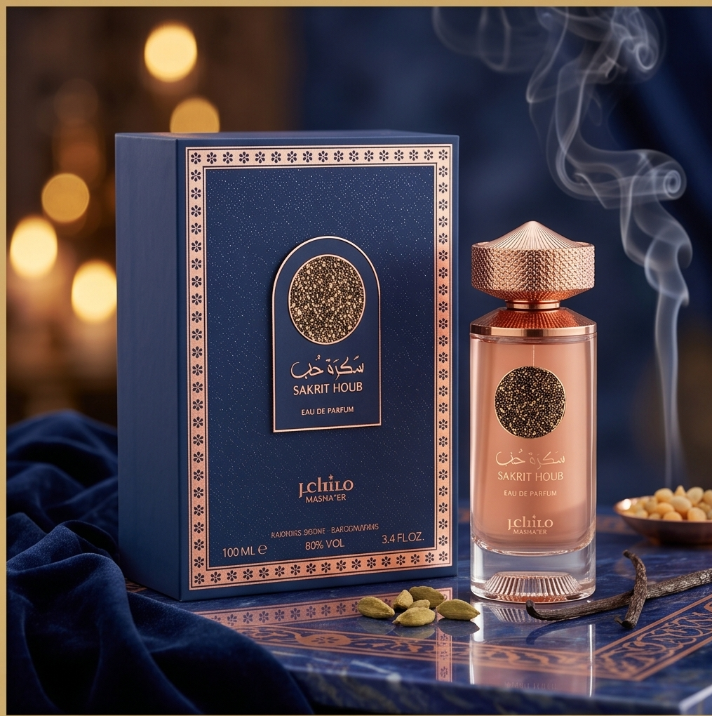 Masha'er Sakrit Houb – 100ml | Enchanting Floral & Warm Amber Luxury Fragrance