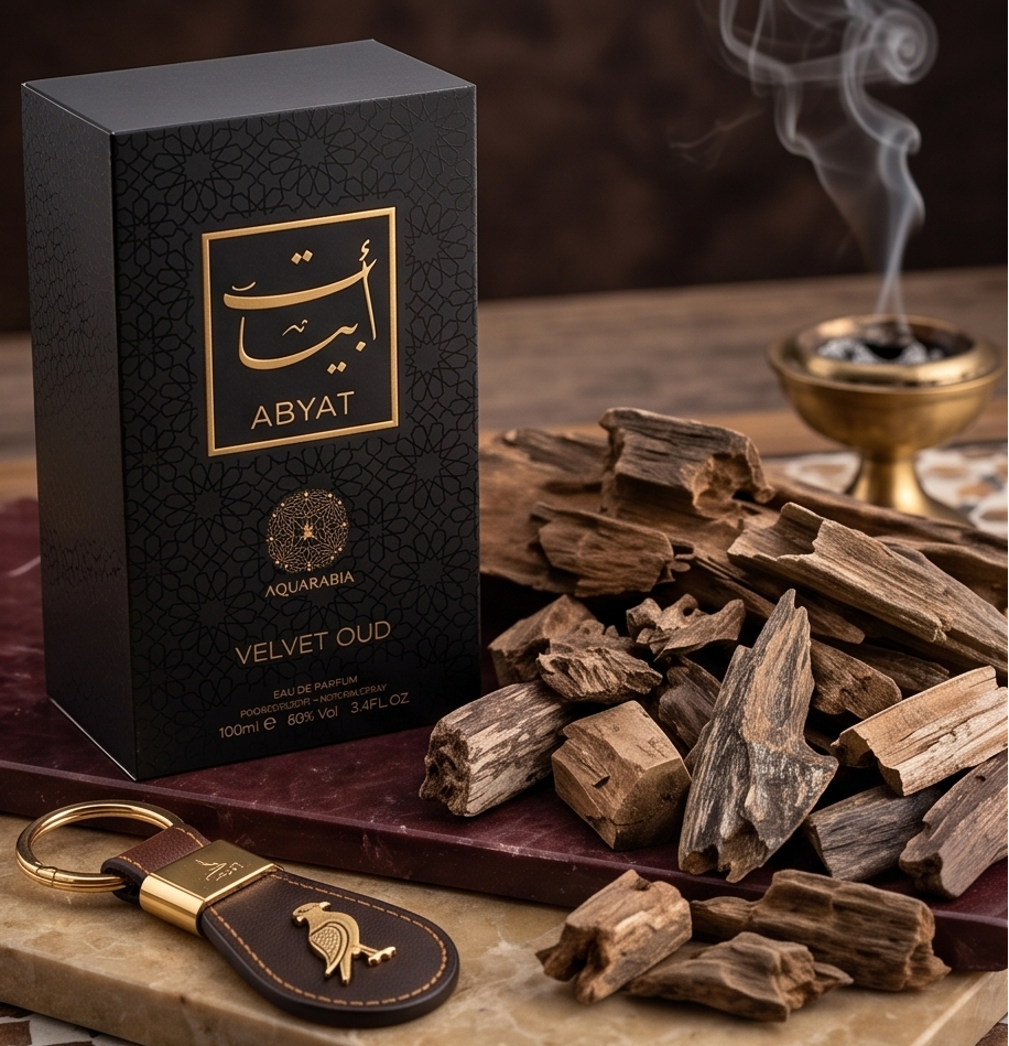 Abyat Velvet Oud by Aquarabia – A Sensory Journey of Niche Perfection