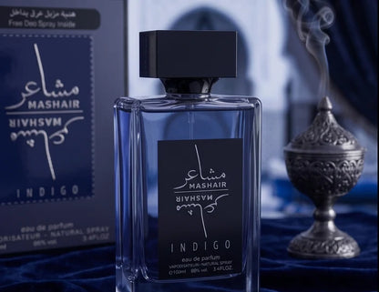 Mashair Indigo Luxury Gift Set – Oriental Oudh & Saffron