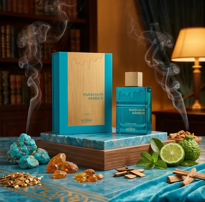 Mashair Amber Turquoise Fresh – 100ml Eau de Parfum