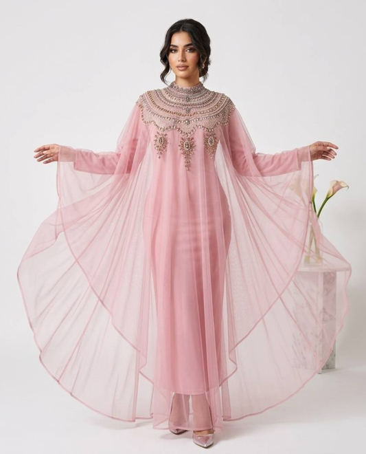 Crystal Veil Kaftan