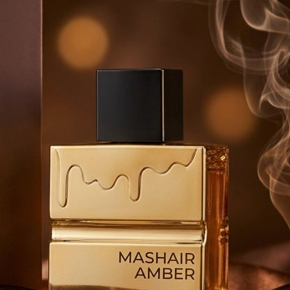 Mashair Amber Citrine – 100ml | Radiant Golden Amber & Warm Spice Luxury Fragrance