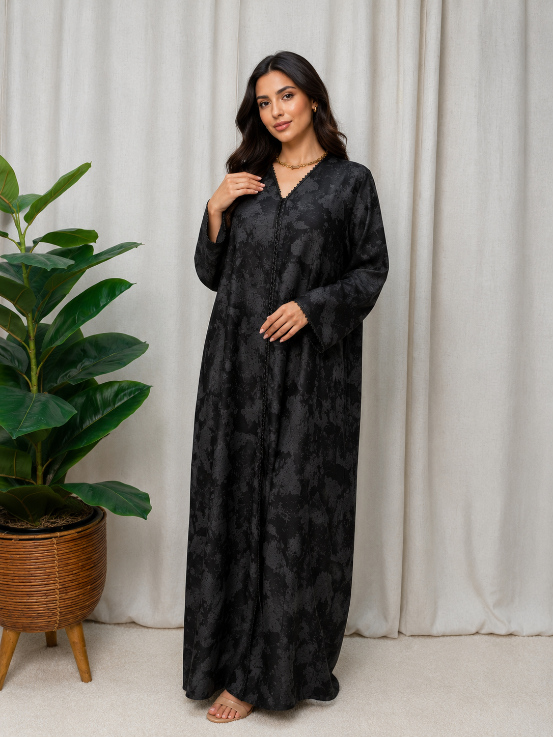 Lustre Mist Abaya