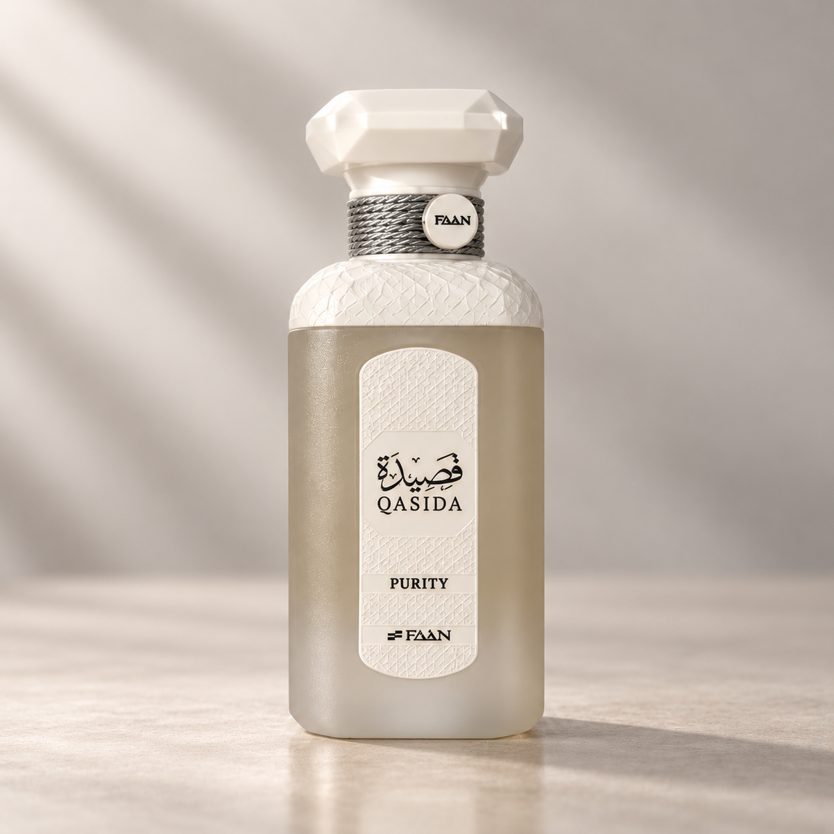 FAAN Qasida Purity Eau de Parfum – 100 ml — bottle front view