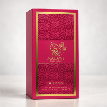 FAAN Madawi Eau de Parfum – 100 ml — matching presentation box
