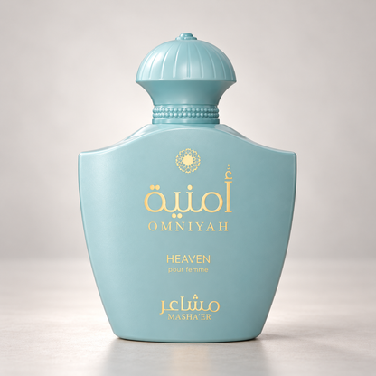 Masha'er Omniyah Heaven Eau de Parfum – 100 ml — bottle front view