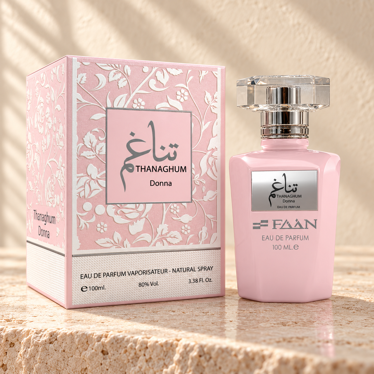FAAN Thanaghum Donna Eau de Parfum – 100 ml — bottle and matching packaging