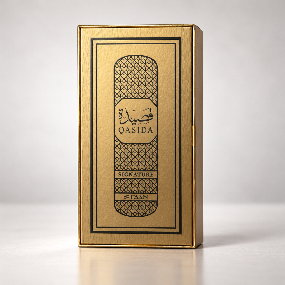 FAAN Qasida Signature Eau de Parfum – 100 ml — matching presentation box