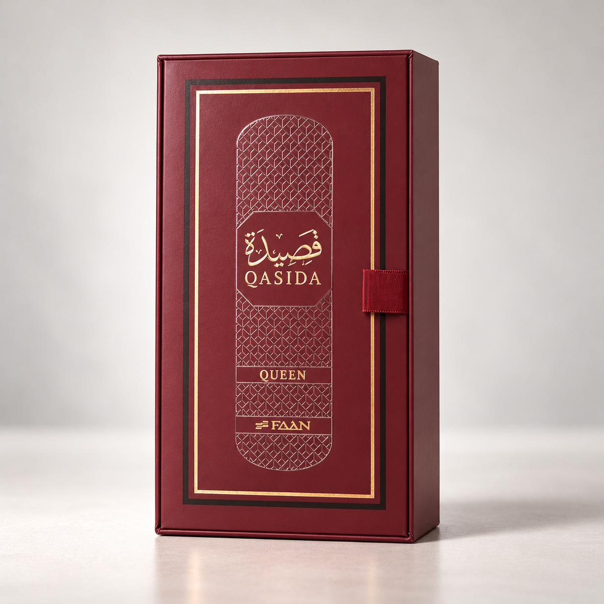 FAAN Qasida Queen Eau de Parfum – 100 ml — matching presentation box