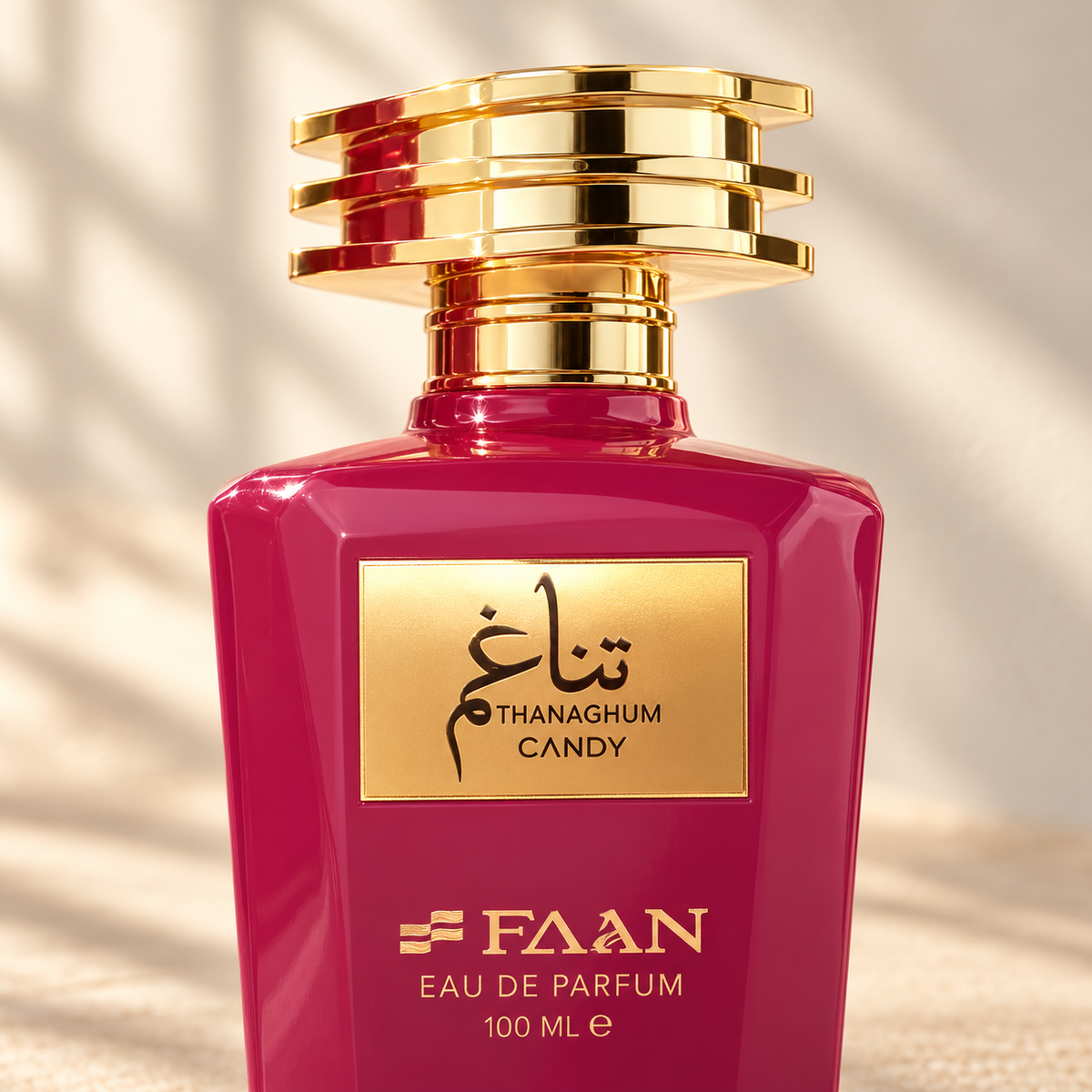 FAAN Thanaghum Candy Eau de Parfum – 100 ml — cap, label and presentation detail