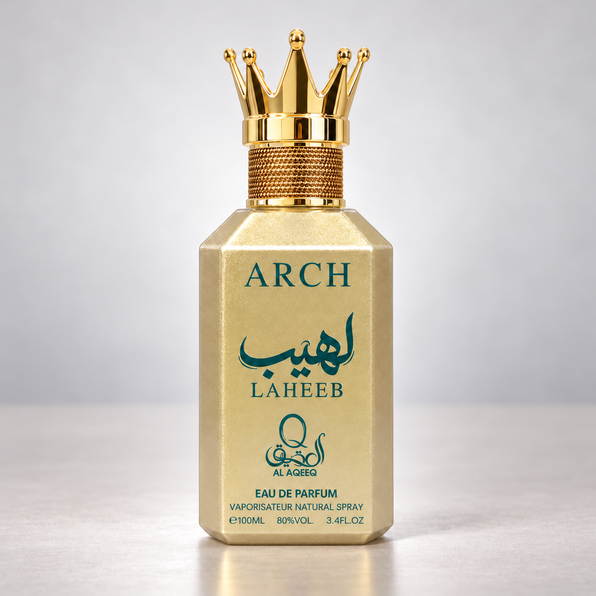Al Aqeeq Arch Laheeb Eau de Parfum – 100 ml — bottle front view