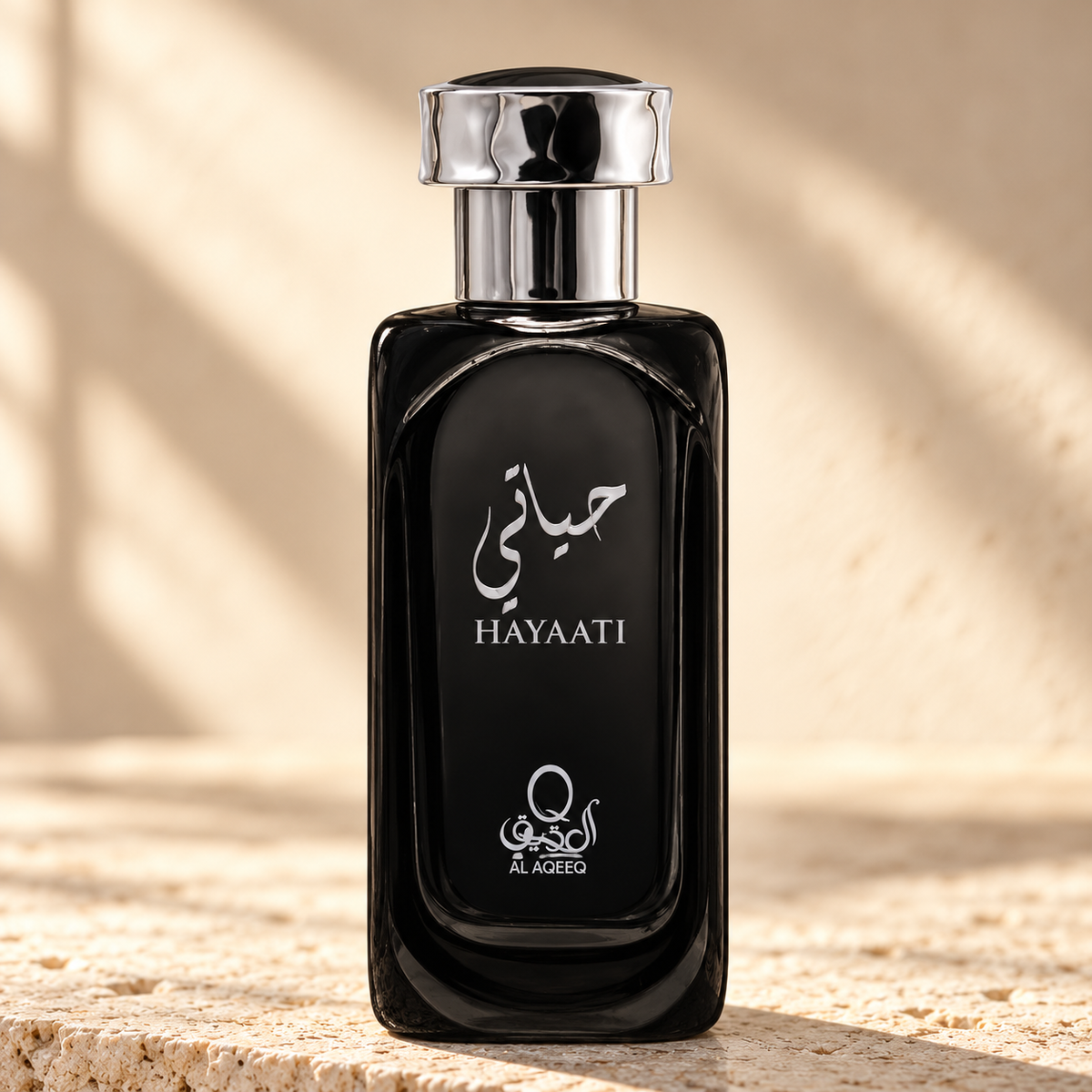 Al Aqeeq Hayaati Eau de Parfum – 100 ml — cap, label and presentation detail