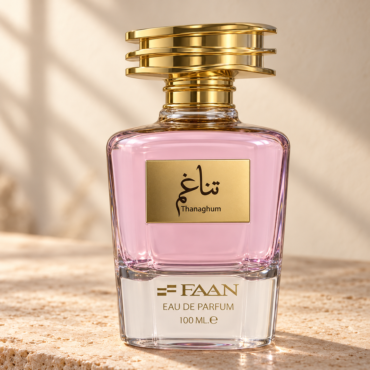 FAAN Thanaghum Eau de Parfum – 100 ml + 50 ml Deodorant Spray — cap, label and presentation detail