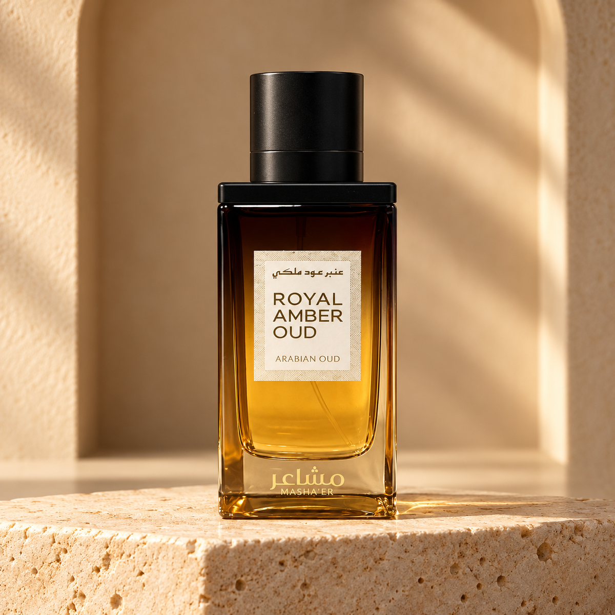 Masha’er Royal Amber Oud Arabian Oud 100 ml — bottle