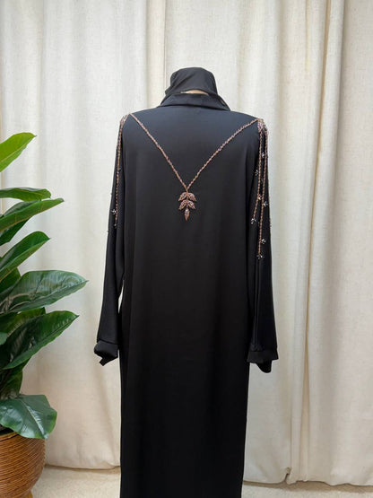 Noir Pearl Dubai Abaya
