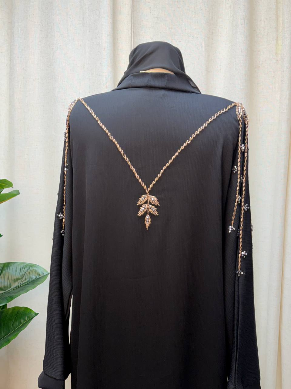 Noir Pearl Dubai Abaya