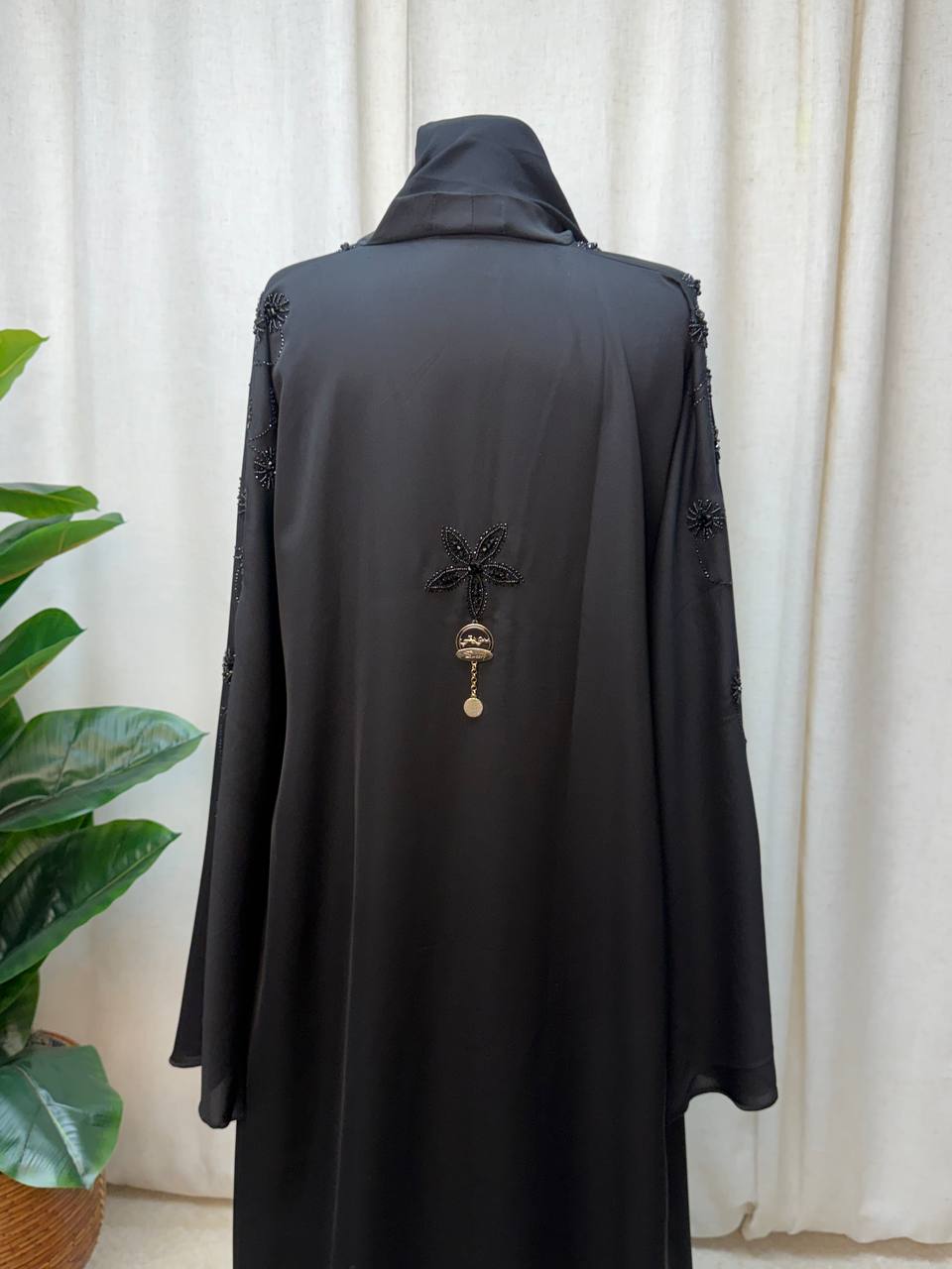 Celeste Noir Abaya