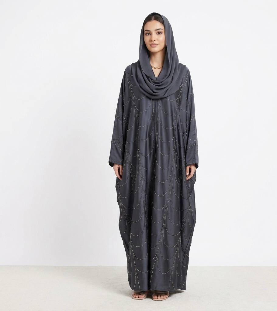 Serene Butterfly Abaya