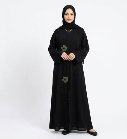 Floral Grace Abaya