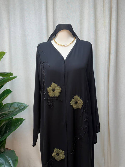 Floral Grace Abaya