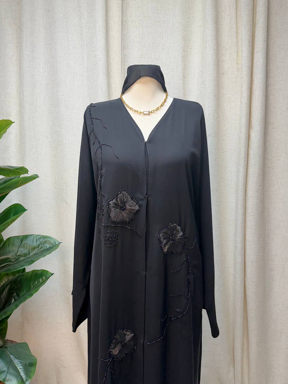 Floral Grace Abaya