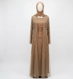 Pearl Veil Abaya Set
